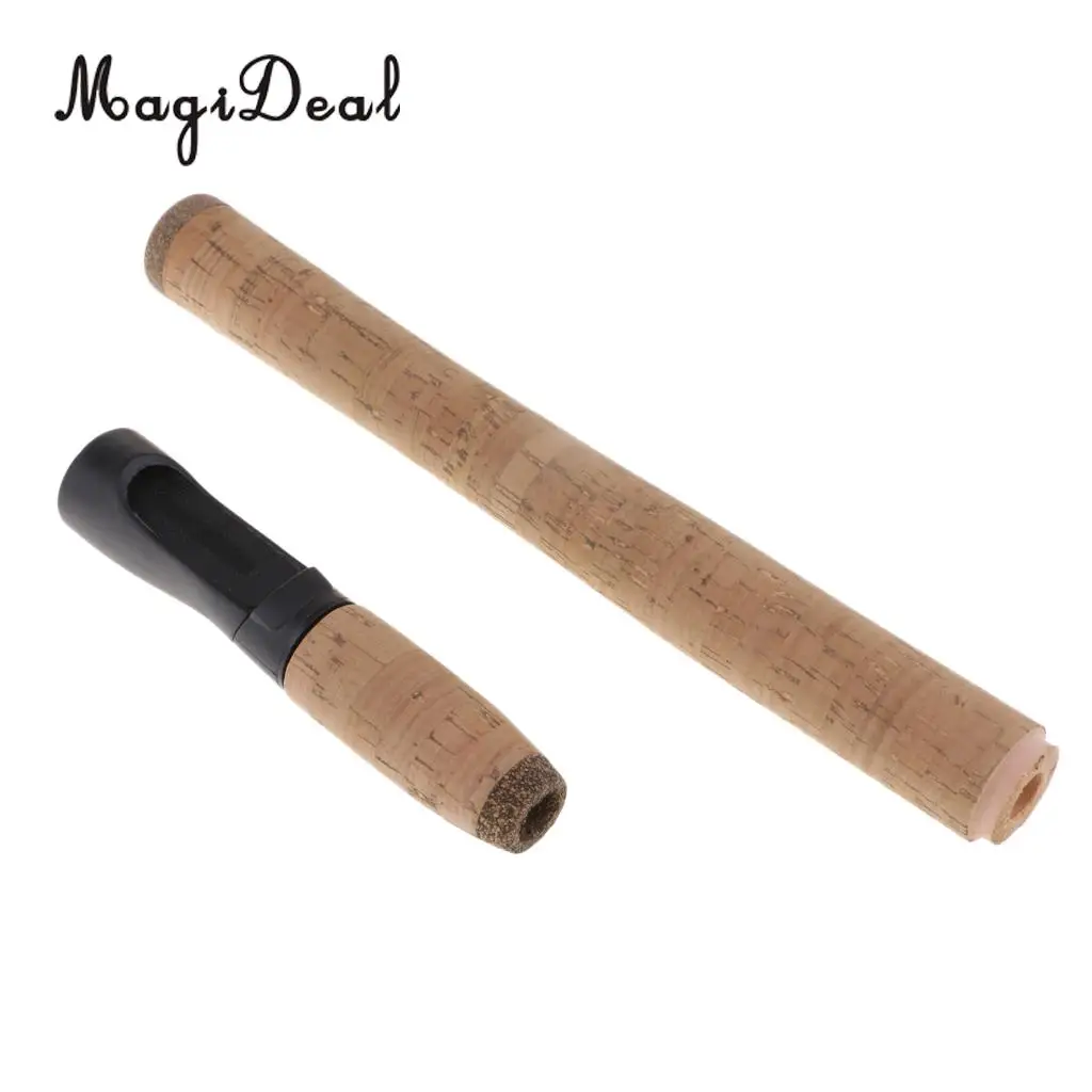 2 Set Fishing Rod Building or Repair Spinning Rod Composite Cork Handle Grip & Reel Seat