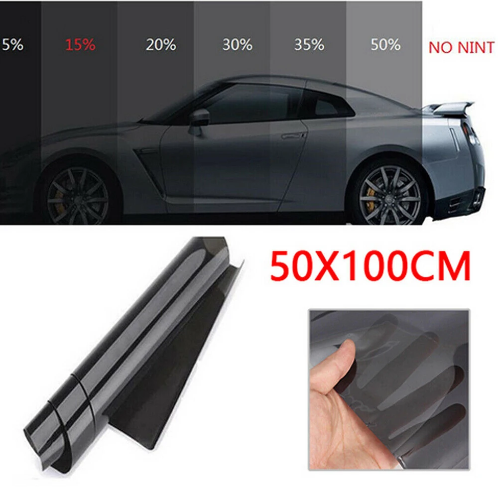 Tinting For A Car Window Tint Sunscreen Tinting For Auto Glass Auto Tinting Car Window Film For Cars 100x50cm Roll Glass Solar Side Window Aliexpress