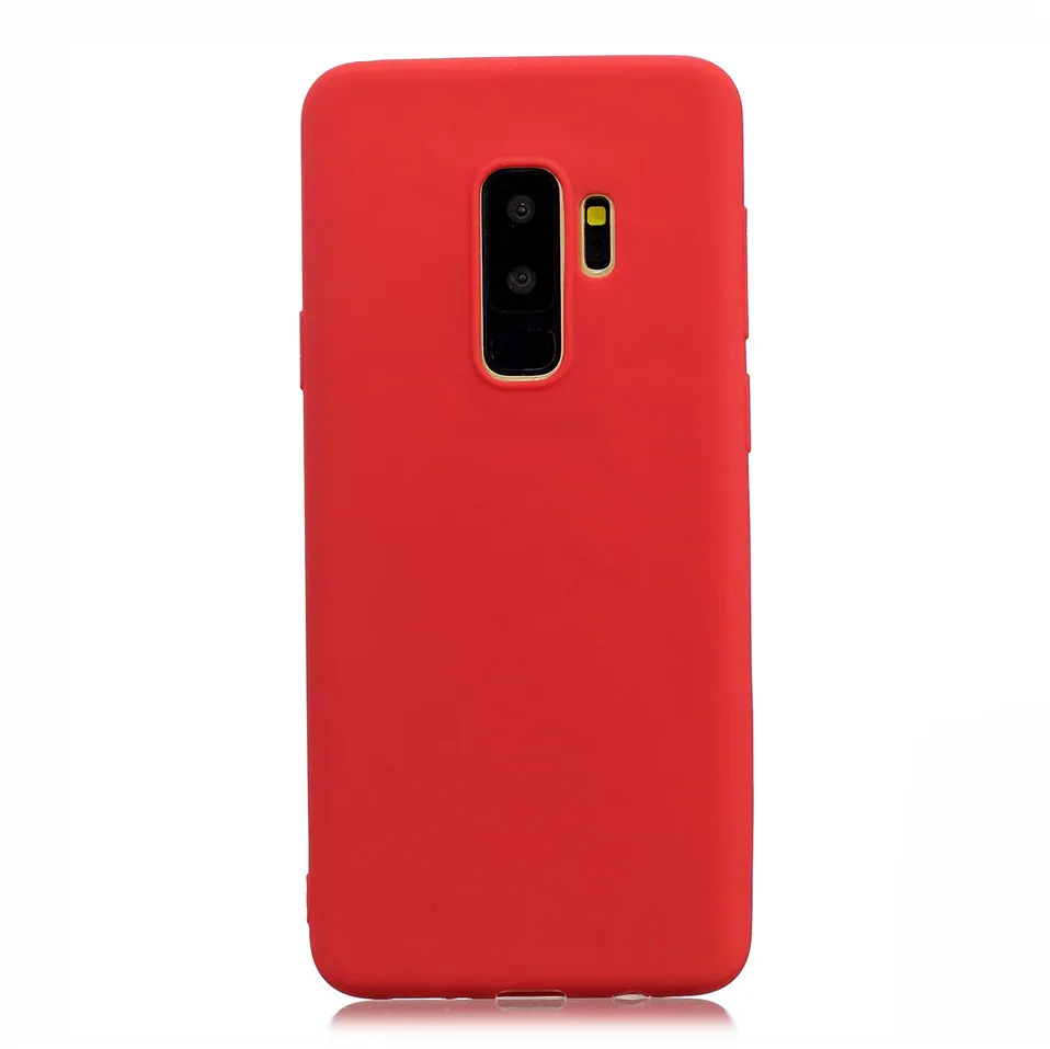 Candy Macaron Color Case For Samsung S6 S7 Edge S8 S9 plus 09