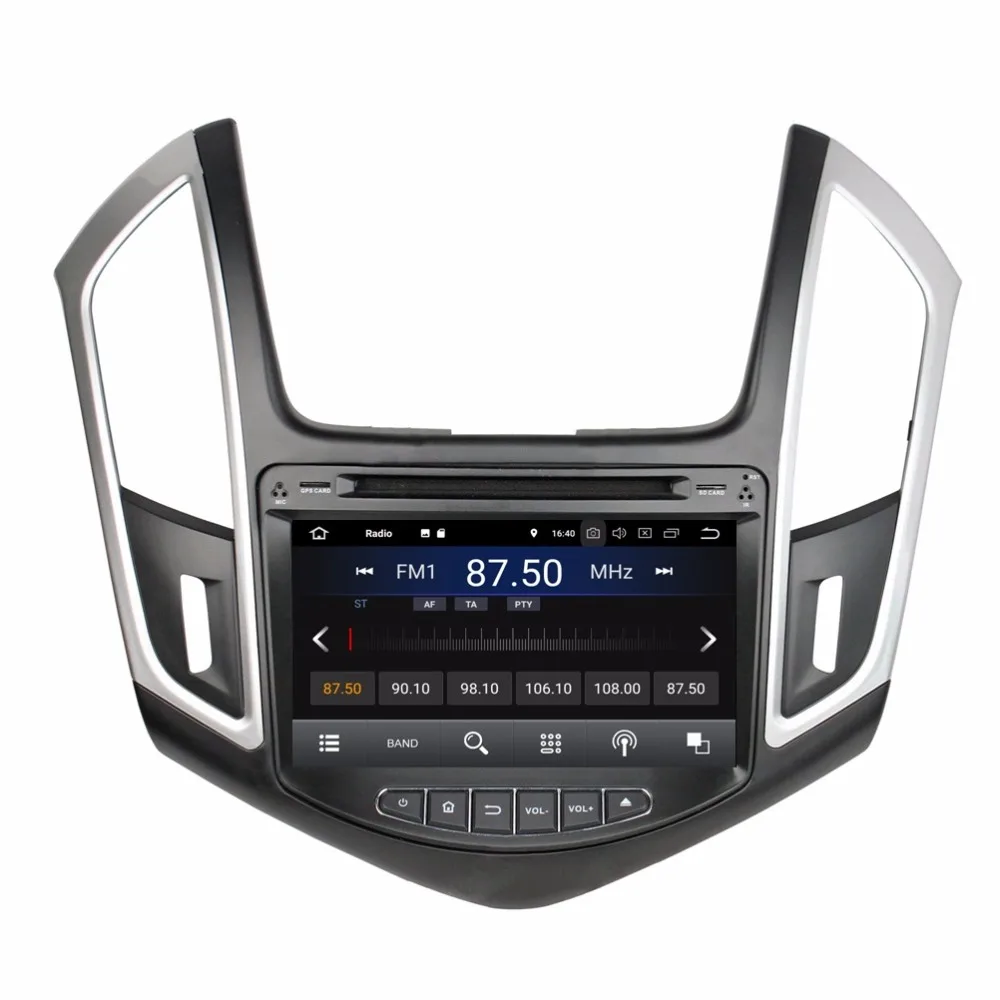Best Quad Core 2 din 8" Android 8.1 Car DVD Player for Chevrolet Cruze 2013-2015 2GB RAM Radio GPS WIFI Bluetooth 16GB ROM USB DVR 2