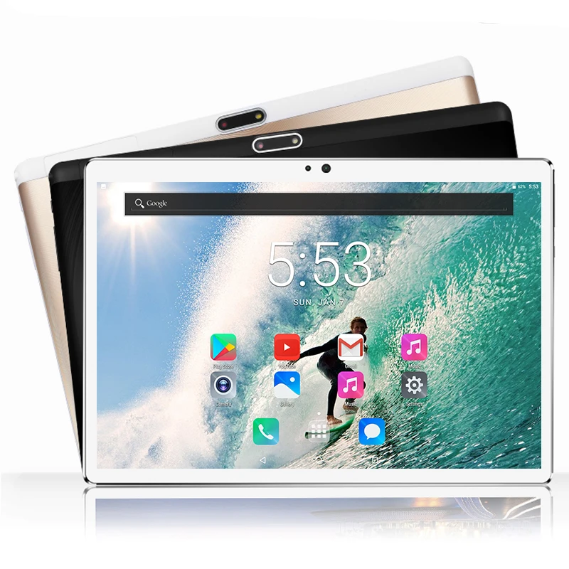 Google play 2.5D glass Tablet PC 10 inch Android 7.0 4GB RAM 64GB ROM