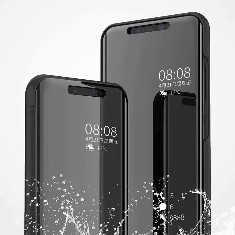 Магнитный флип-чехол для Xiaomi Redmi Note 5 5A 3 4X5 Plus 6 6A Pro S2 грязеотталкивающий роскошный зеркальный пластиковый чехол для телефона Fundas