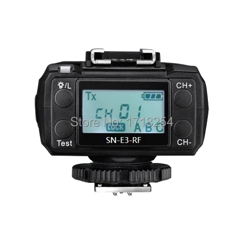 

Shanny SN600C-RF Speedlite 2.4G wireless radio slave flash ,GN60,on-camera TTL,HSS 1/8000s for Canon