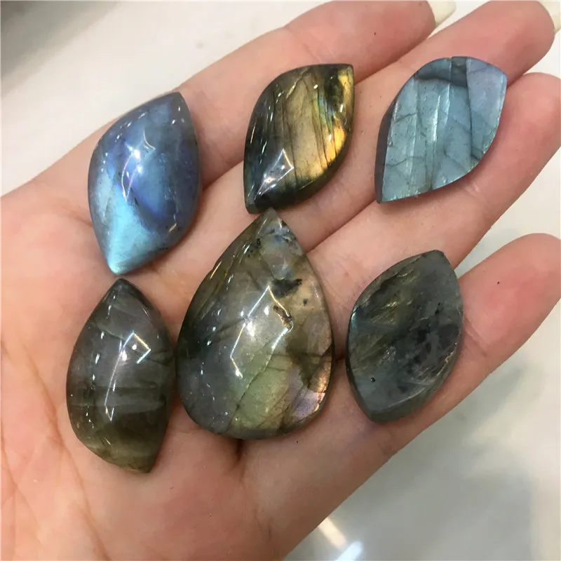 Labradorite Semi gem stone moonstone mineral crystal (3)