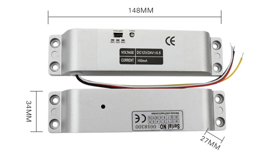 Electric Drop Bolt Lock (2)