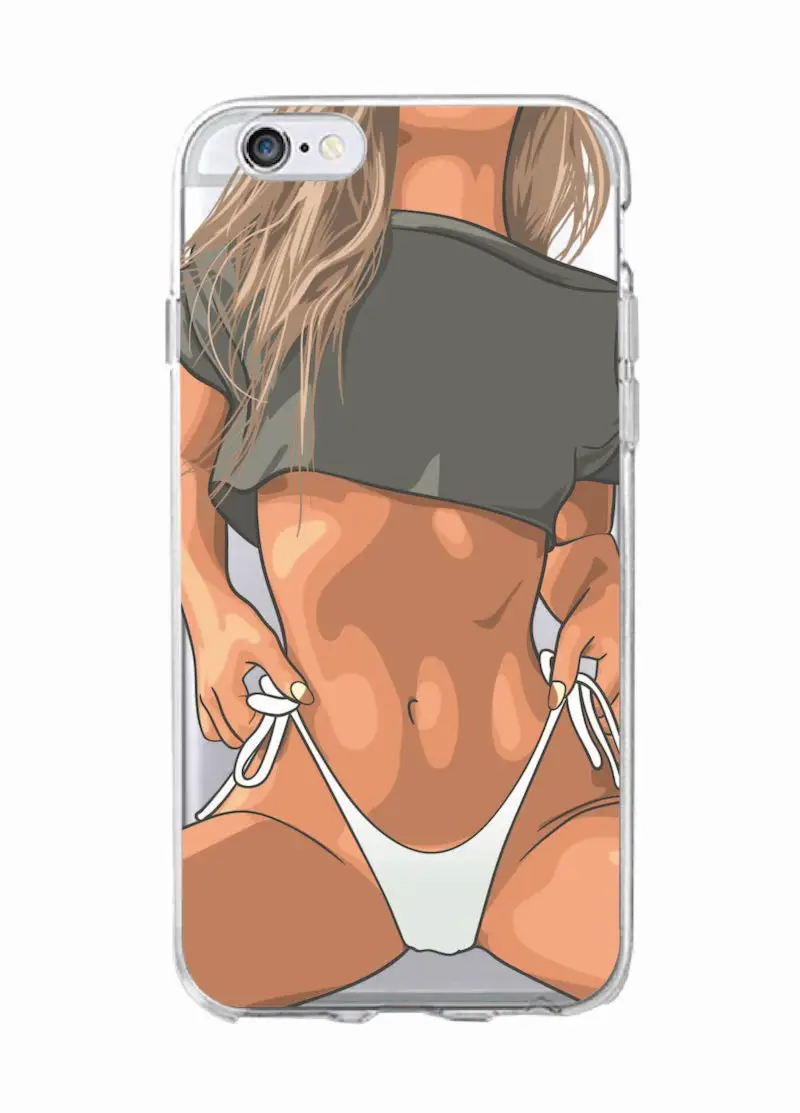 Сексуальная горячая девушка лето Twerk It Swag On мягкий прозрачный чехол для телефона Coque Fundas для iPhone 11 Pro 7 7Plus 6 6S 5 5S 8 8Plus X XS Max - Цвет: 7