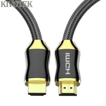 

KIVOTEK HDMI to Hdmi cable hdmi 2.0 4k 3D 60FPS Cable for HD TV LCD Laptop PS3 Projector Computer kable 1m2m3m5m8m10m15m2