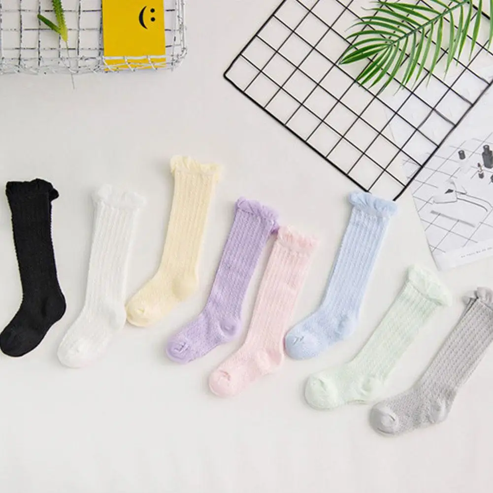 

2018 Popular Newborn Infant Toddler Baby Girl Boy Above Knee Summer Socks Warmer