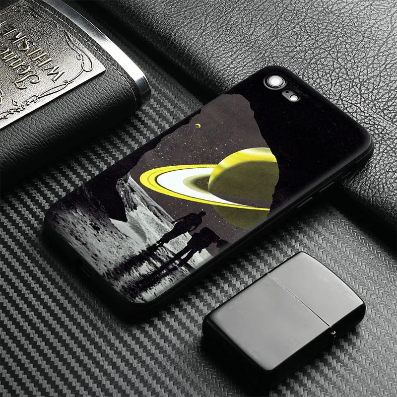 

Universe Planets Collages art Coque Tpu Soft Silicone Phone Case Cover Shell For Apple IPhone 5 5s SE 6 6s 7 8 Plus X 10