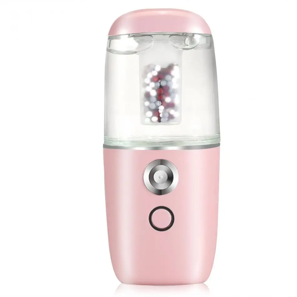 

Portable Facial Steamer Moisturizer Nano Water Mist Sprayer Sauna Vaporizer Beauty Instrument 2 Colors Facial Spray Steamer