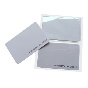 

125KHZ RFID Cards EM4100/TK4100 Only Read Proximity ID Cards for Access Control System