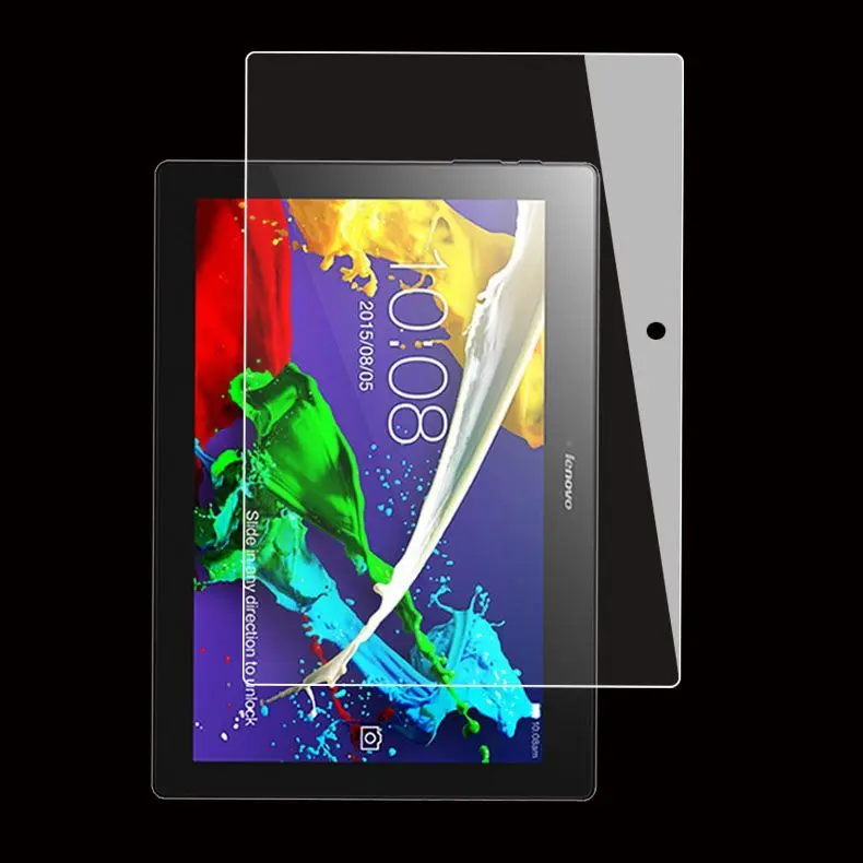 

9H Tempered Glass Screen Protector Film for Lenovo Tab2 Tab 2 A10 70 A10-70 A10-70F A10-70LC 10.1" Tablet + Dust Stickers