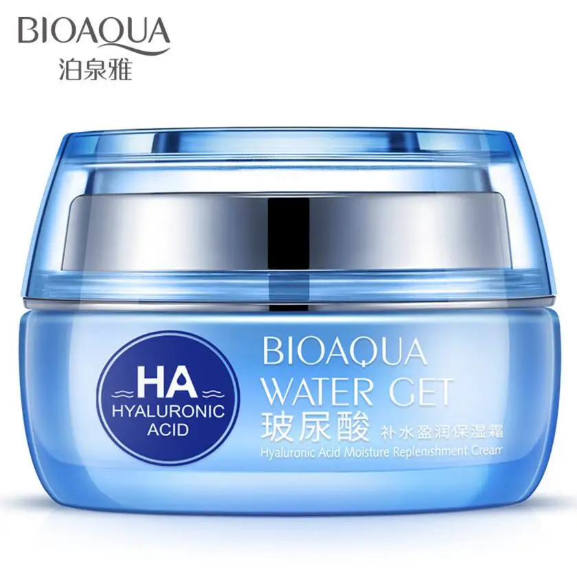 HA Replenishment Anti Aging Anti Wrinkles Hyaluronic Acid Day Creams & Moisturizers Skin Care Whitening Face Cream Gel 50g