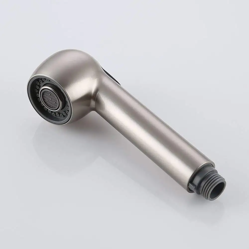 

Bathroom Kitchen Faucet Pull-Out Spray Head Replacement Part, Brushed Nickel-