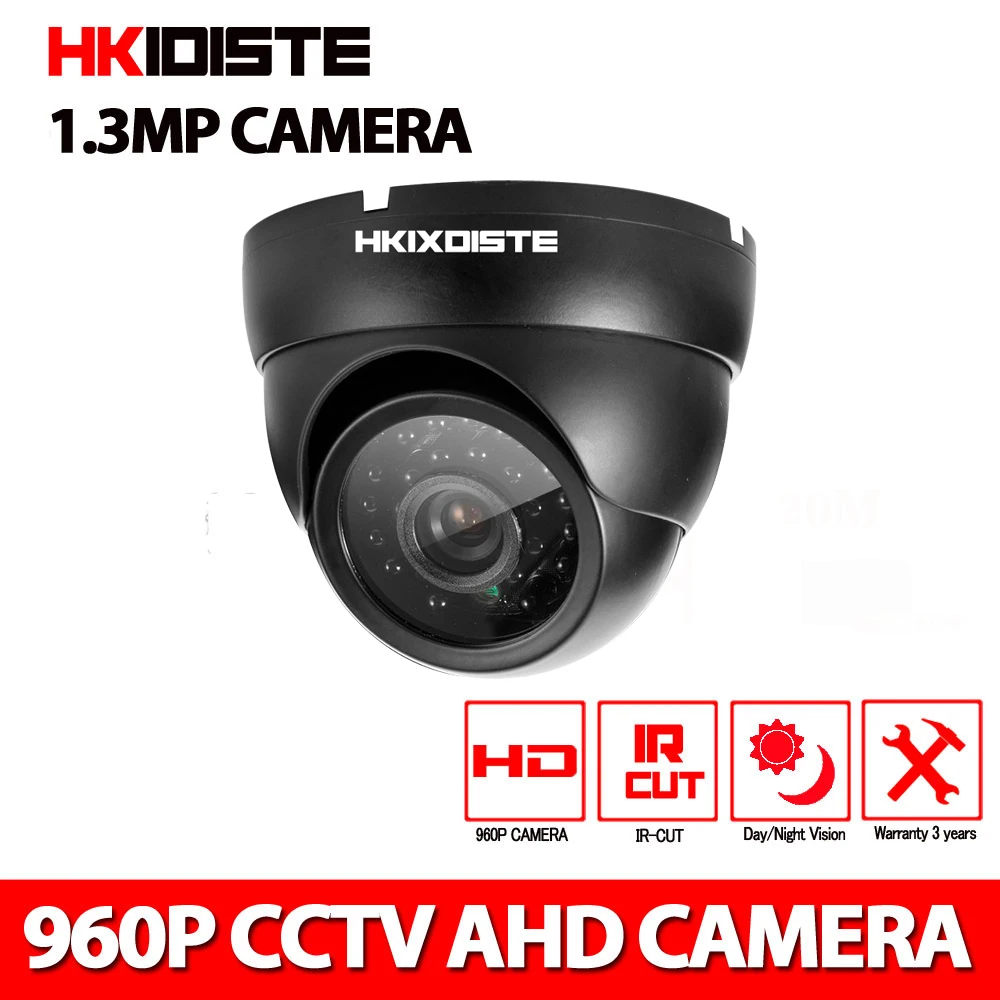 

AHD Camera 720P/960P/1080P 24IR LEDS Securiy HD CCTV Camera Megapixel indoor Camera ONVIF H.264 Surveillance