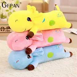 GFPAN высокое качество 90 см милый жираф игрушки кукла животных мягкие жираф игрушка Самые низкие цены подарок на день рождения для детей