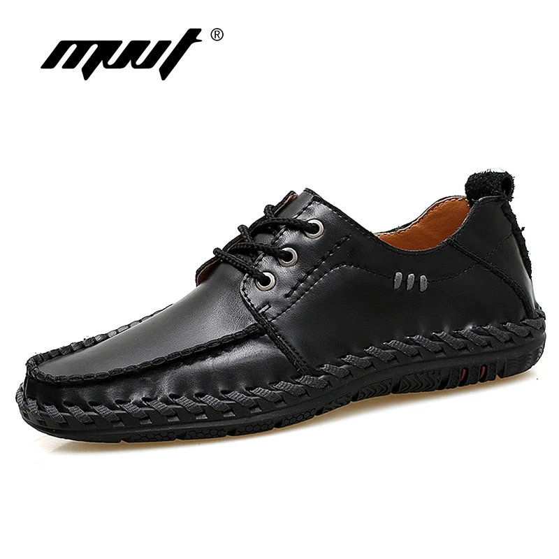 

2017 New Comfortable Men Casual Shoes Slip On loafers Shoes For Men Quality Leather shoes Men Flats Causal Driving shoes