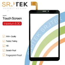 Новый черный планшетный ПК Srjtek 8 дюймов для Explay Imperium 8 3G, сенсорный экран с дигитайзером, стеклянная панель, сенсор, запасные части