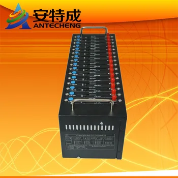 

Quad band 16 ports gsm modem Wavecom Q24plus send bulk sms and recharge modem