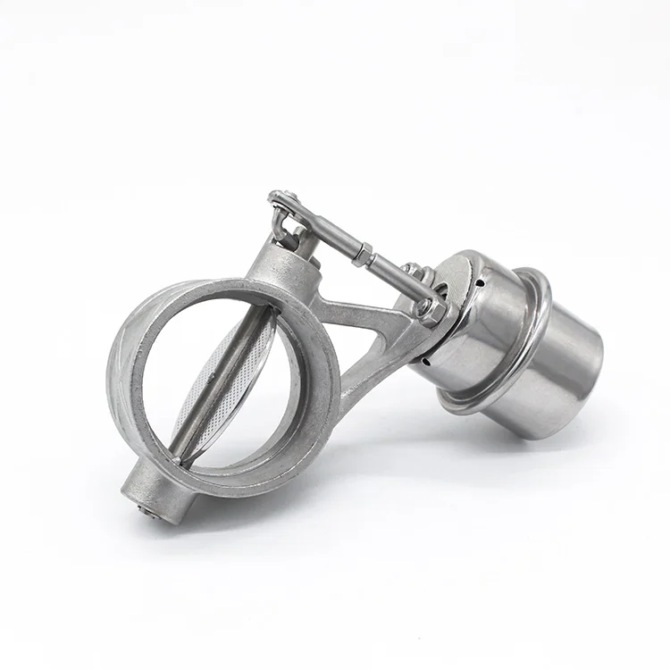 Válvula de Escapamento de Vácuo Válvula de Escapamento Válvula de Tubulação Peças de Automóvel de 2.5 Kit de Escape Polegadas Variável 63mm 5 Cheap Válvula de verificação do veículo