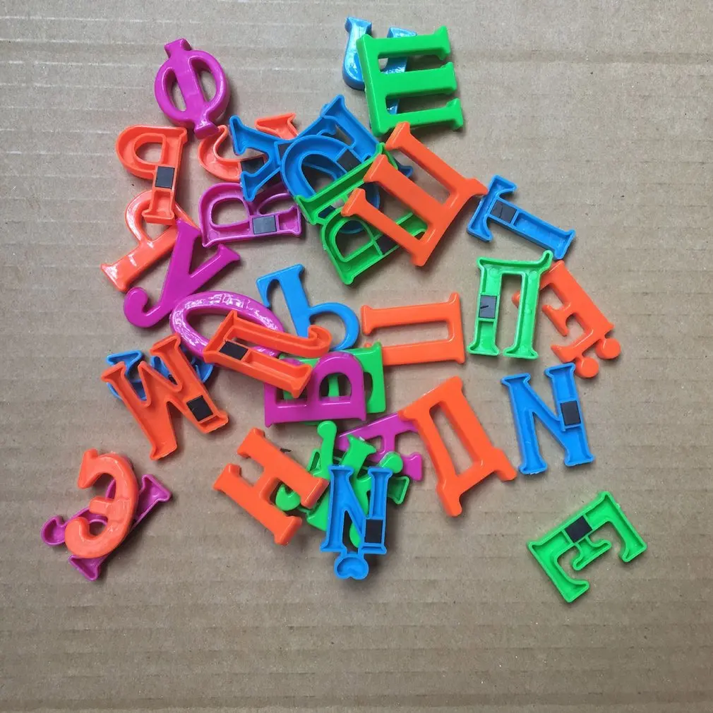 Новые 33 шт. 4 см Русские магниты на холодильник «Алфавит» пластиковые игрушки детские буквы Обучающие игрушки Детские Обучающие Инструменты подарки droposhippig