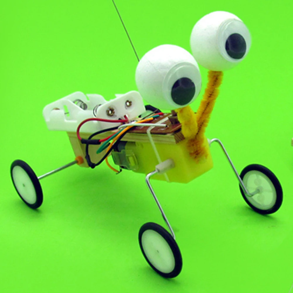 

Creative Invention DIY Electric Reptile Model Fun Assembling Robot Remote Control Science Experiment Toy Kid Educational Gift