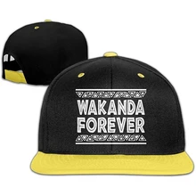 Wakanda Forever плоские бейсболки красная шляпа