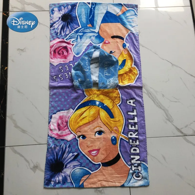 Мягкое банное полотенце Disney Золушка для детей хлопковая одежда маленьких