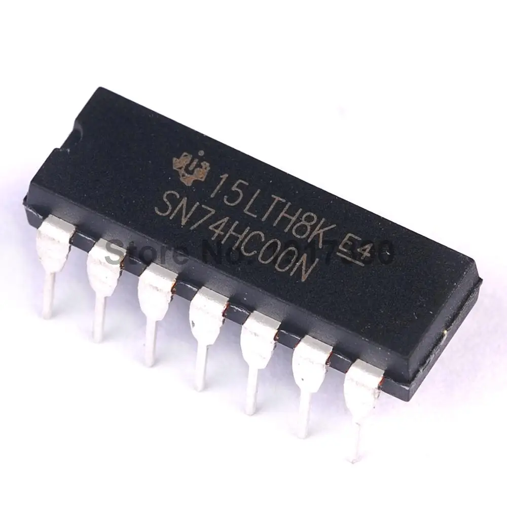 10 ШТ. SN74HC00 74HC00 HC00 74HC00N DIP14 NAND gate IC|ic| |