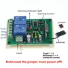 Interruptor de Control remoto inalámbrico Universal, 315 MHz, cc 12V 24V 2CH 2 CH, módulo receptor por relé RF, transmisor remoto ► Foto 2/5