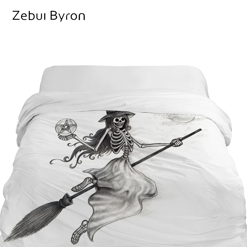 1 шт 3D пододеяльник 220x24 0/150 HD одеяло с принтом/бланет карандаш рисунок череп
