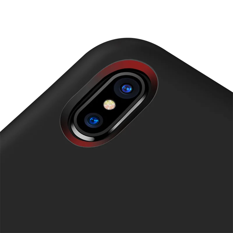 Portefeuille For iPhone 7 Case Liquid Silicone Gel Rubber Shockproof Cases Back Cover For iPhone 8 Plus X 6 6S Coque Accessories (2)