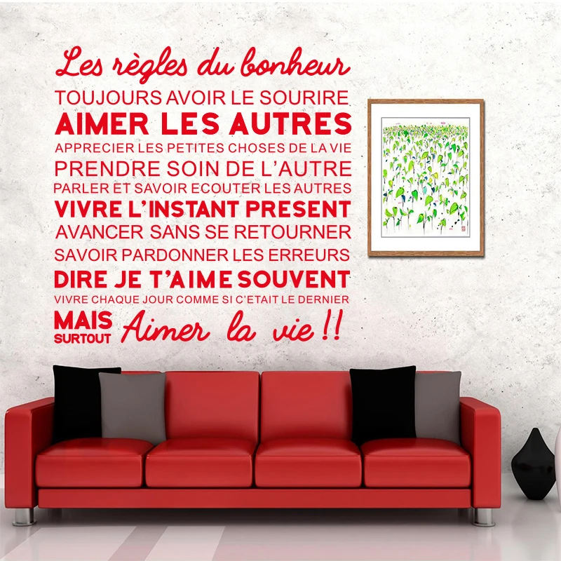 French Citation Wall Stickers Happiness Rules Vinyl Wall Stickers Mural Wall Decals Home Decoration House Decoration Dw1040 Wall Sticker Sticker Walldecoration Wall Aliexpress French Citation Wall Stickers Happiness Rules Vinyl Wall Stickers Mural Wall Decals Home Decoration House Decoration Dw1040 Wall Sticker Sticker Walldecoration Wall Aliexpress