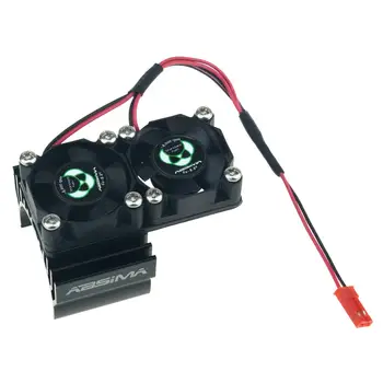 新しいロケット冷却ファン 40 ミリメートルアルミファンで回転 16000RMP 8.5 用 1/10 1/8 rcカー 4068 4092 4074 モーターesc高速冷却