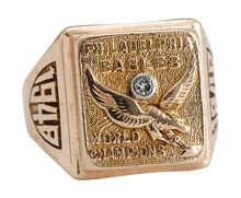 1948 philadelphia eagles campeonato del mundo anillo