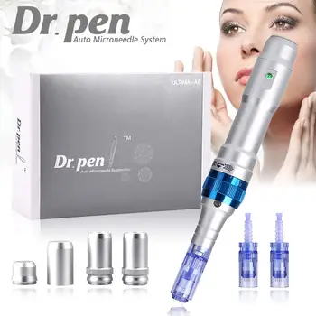 

Dropshipping Electric Dr.Pen A6 Permanente Microblading Tattoo Makeup Machine Eyebrows Eyeliner Lips Micro Needling Pen
