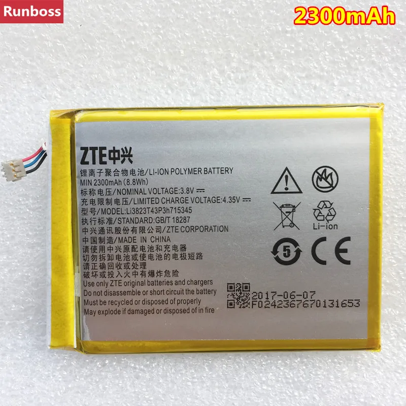 

2300mAh Battery For ZTE Grand S Flex MF910 MF910S MF910L MF920 MF920S MF920W+ For MEGAFON MR150-2 MR150-5 For MTC 835F Battery
