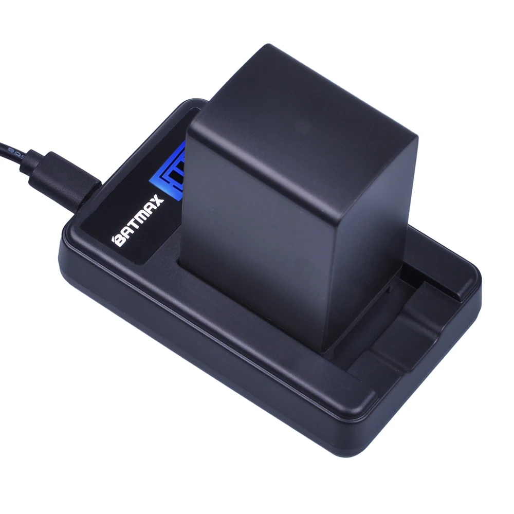 1 Pz 2900 Mah Bp-828 Bp 828 Bp828 Camera Battery + Usb Lcd Caricabatterie Per Canon Legria Hf G40, Hf G30, Xa20, Xa25 Videocamere