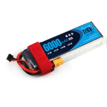 2018 DXF RC Bateria 11.1 V 6000 mah 35C Max 60C Lipo bateria AKKU Para RC Avião Helicóptero Carro Caminhão Quadcopter Zangão
