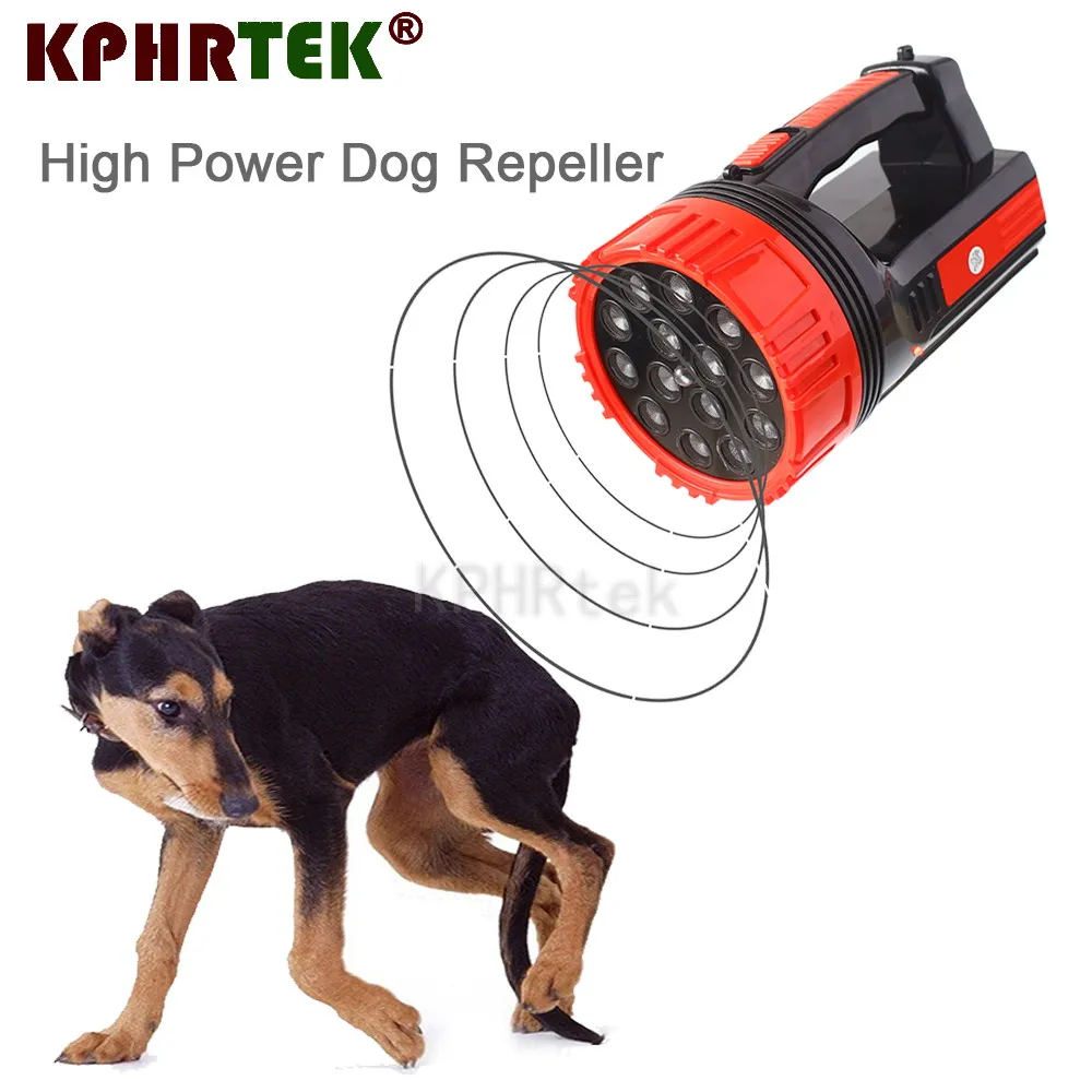 Repelente ultrasónico fuerte para perros y gatos, 14 cabezales, de alta