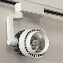 10 шт./лот COB 30 Вт светодиодный прожектор удара светодиодный свет трек 30 Вт трек лампы фоне стены отслеживания 110 В/220 В/240 В