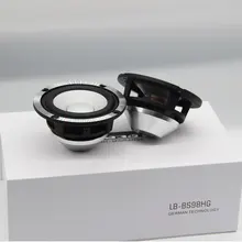 LABO 3,5 “Marco de cono de aluminio 150W potencia de salida 92dB audio del coche altavoz Midrange LB-BS98HG