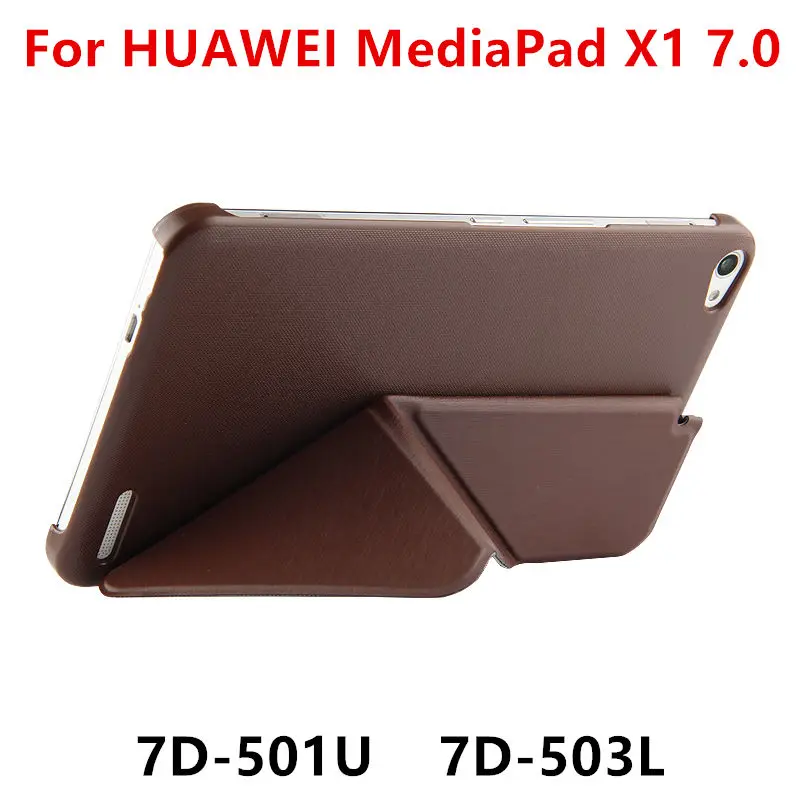 Чехол PU для huawei MediaPad X1 7 0 защитный смарт-чехол кожаный планшет Honor 7D-501U 7D-503L чехол |