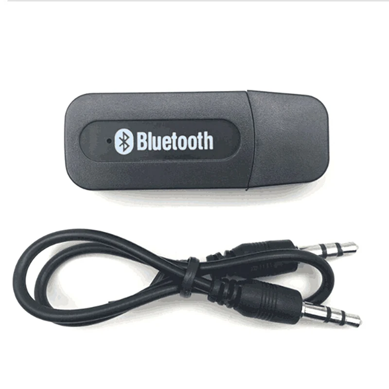 USB Bluetooth Aux Беспроводной Портативный мини-автомобиль Bluetooth Music аудио приемник адаптер 3,5 мм стерео аудио для iPhone телефонах Android - Цвет: as picture
