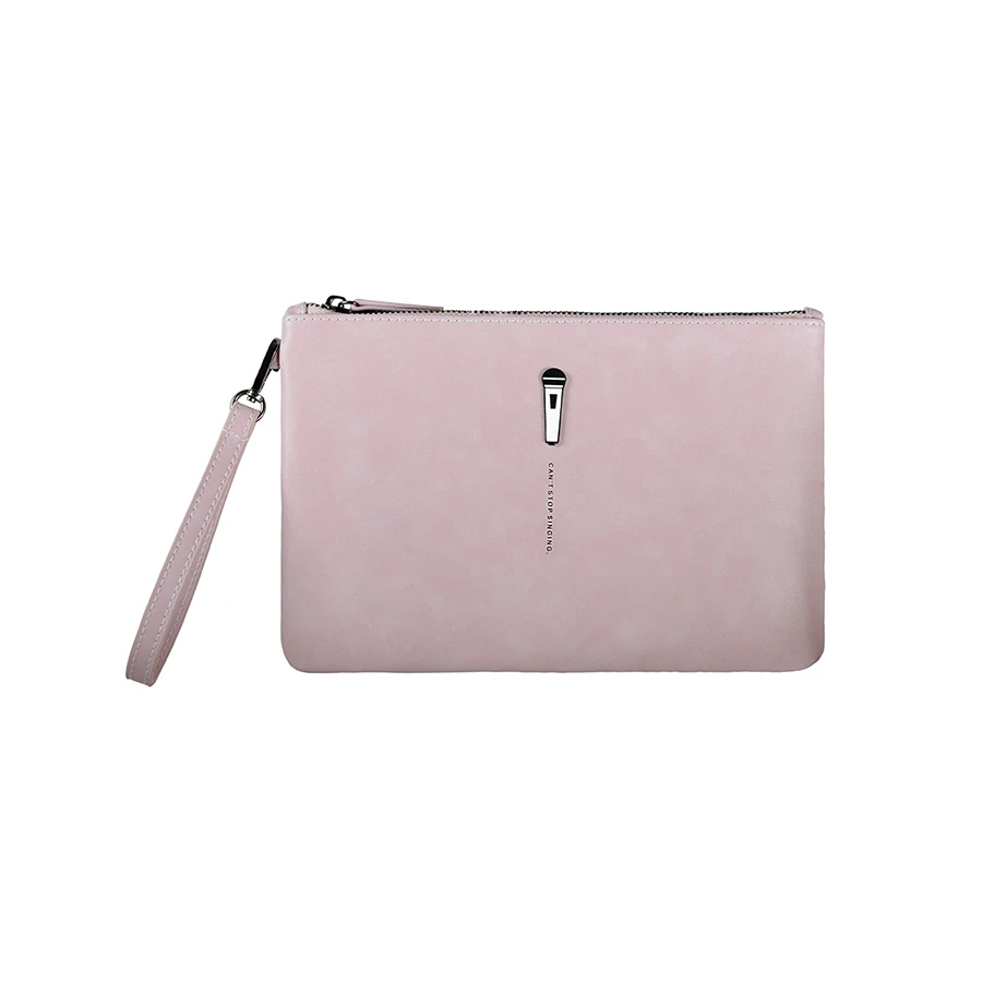 

Kiitos Life originally designed practical day clutch hand bags with alloy in MUSIC series (FUN KIK)