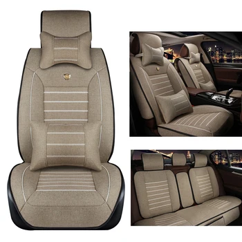 

Yuzhe Universal Linen car seat cover For Hyundai IX35 IX25 Sonata Santafe Tucson ELANTRA Accent Verna car accessories styling