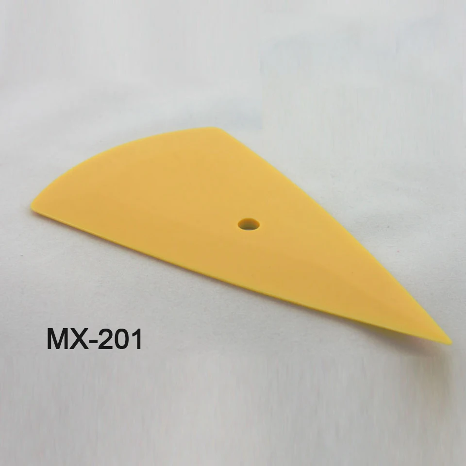 

8.5*15cm vinyl application tool Triangular Contour Squeegee yellow Car Vinyl Squeegee For Vinyl Wrapping MX-201