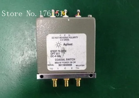 

[BELLA] The Agilent ORIGINAL Agilent 8762F DC-4GHZ 75 ohm SPDT 5V --20PCS/LOT