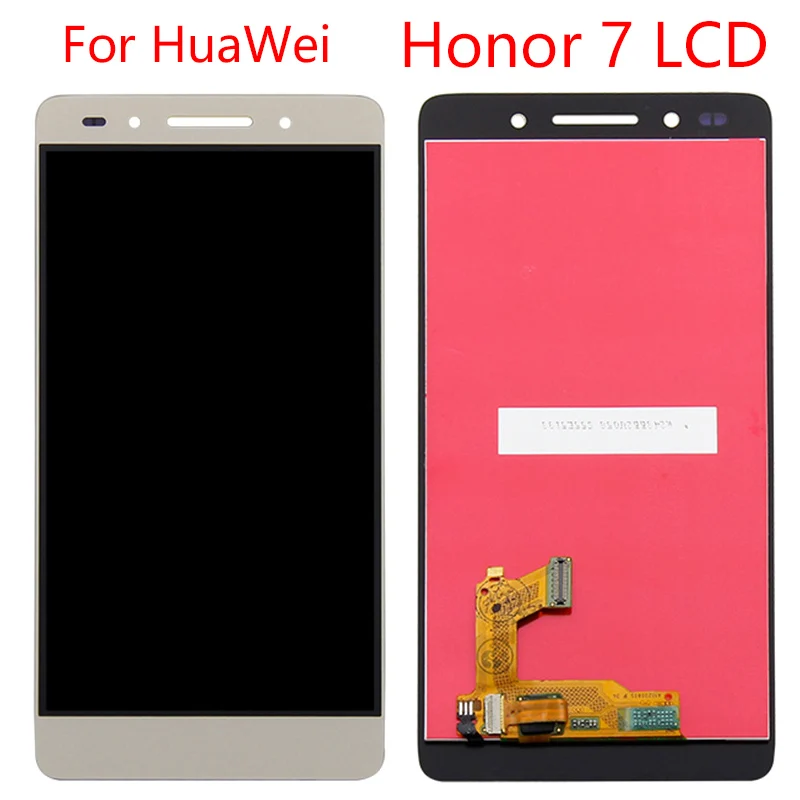 

Original LCD For HuaWei Honor 7 LCD Display Touch Screen Frame Honor 7 PLK-TL01 L01 UL00 AL10 LCD Display Digitizer Assembly