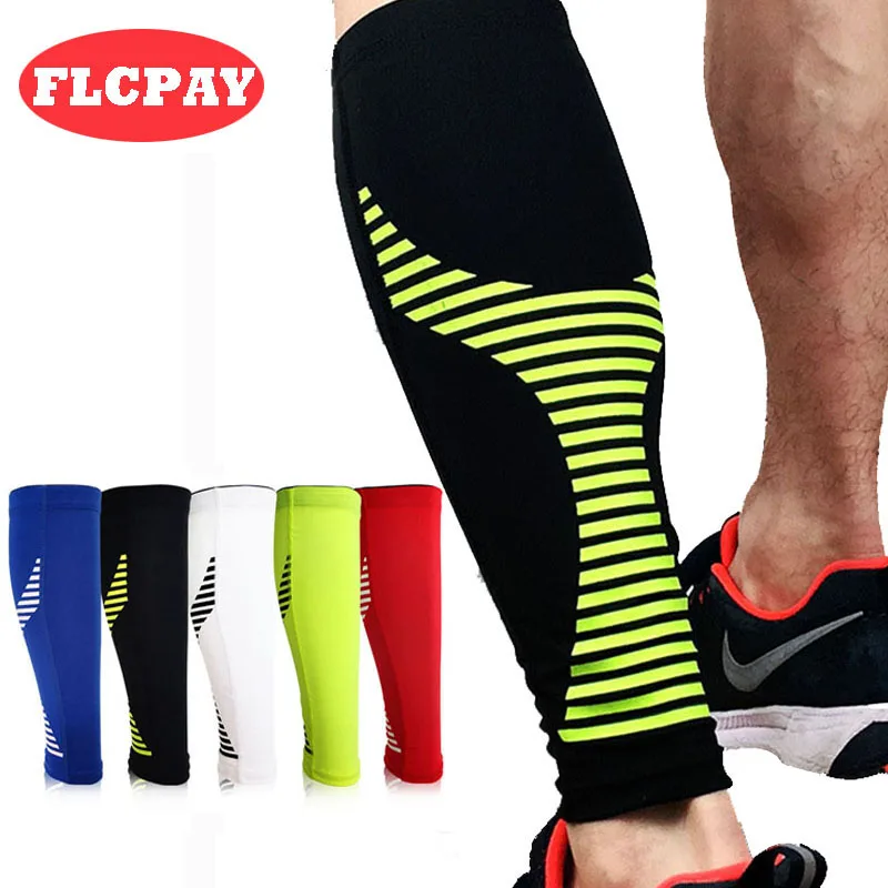 

1 PCS Basketball Football Leg Sleeves Calf Compression Running Cycling Shin Guards UV-Protector Soccer Outdoor Sport Protector